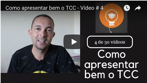 Como apresentar bem o seu TCC