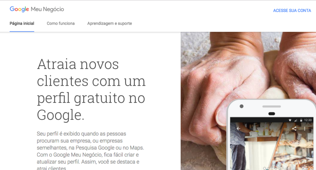 Google Meu Negócio para negócio local